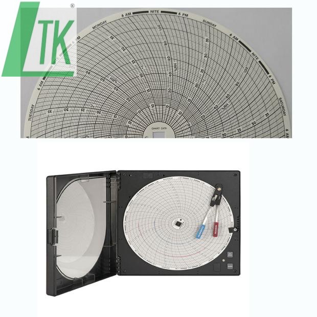 DICKSON迪克森TH800温湿度记录器圆图打印纸C479
