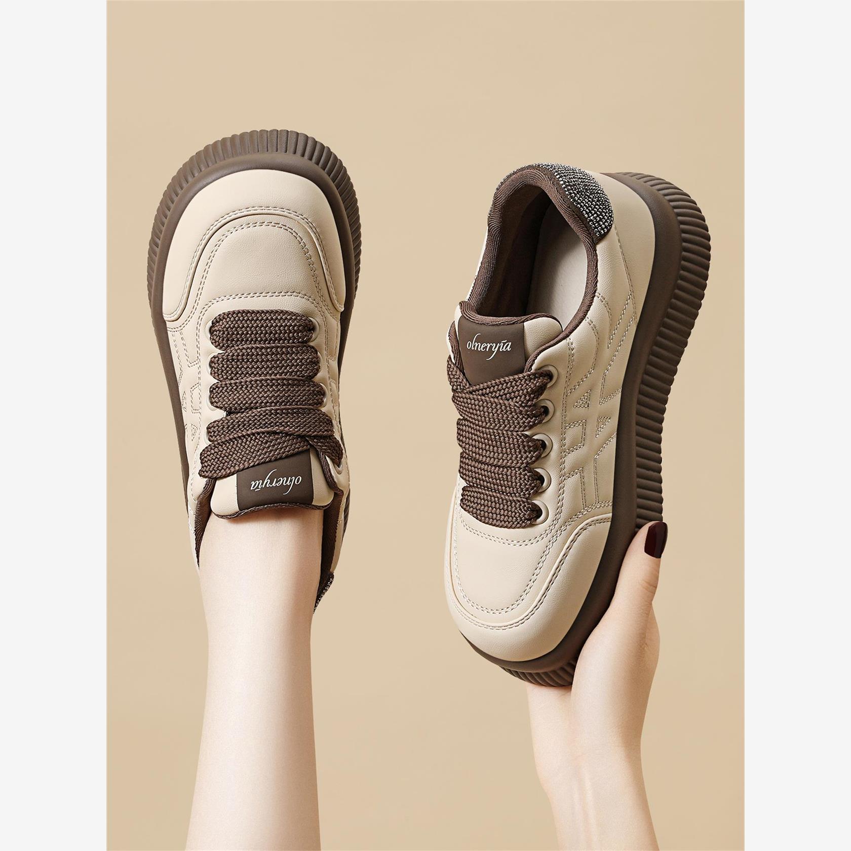 真皮鞋子女2025新款爆款