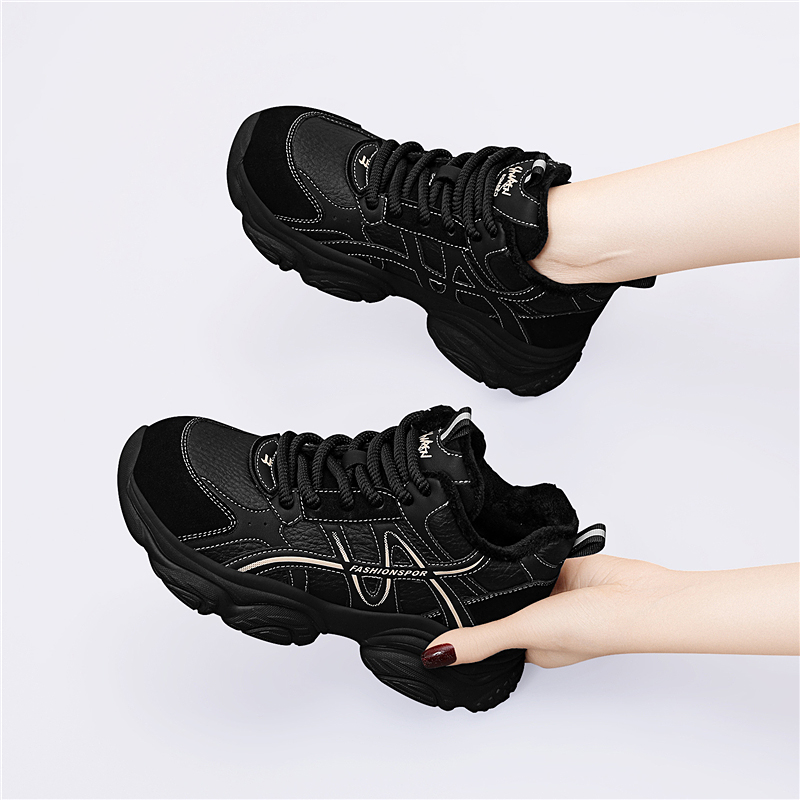 厚底老爹鞋女2025秋季新