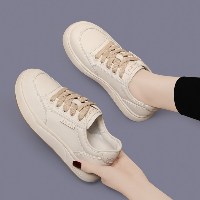 2025春夏季新款女鞋平底小白鞋爆款百搭板鞋学生轻便运动休闲鞋子