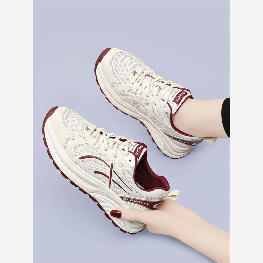 小白鞋女款2025新款爆款软底休闲妈妈鞋子女鞋春秋冬季百搭运动鞋