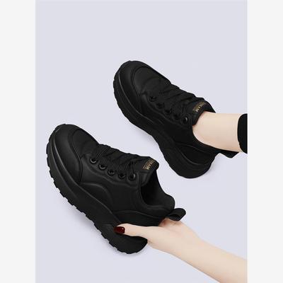 真皮鞋子新款2025爆款女