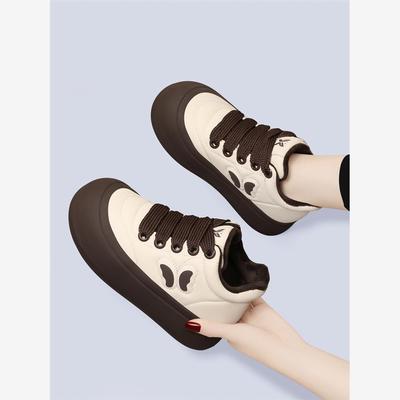 加绒棉鞋女2025年秋冬季