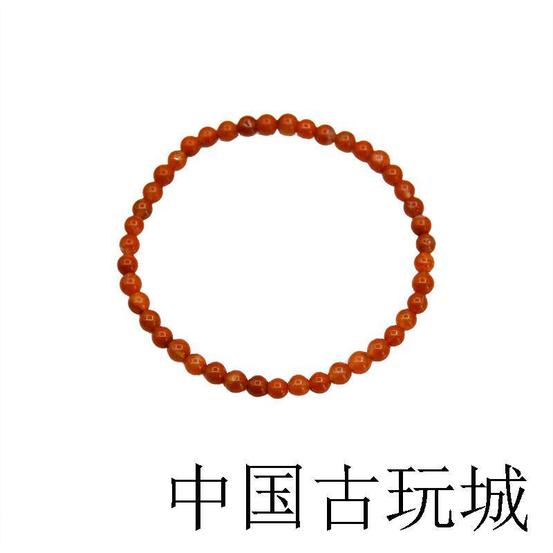 山尺|暖阳高端南红玛瑙手串简约玉石手链女小众红色轻奢精致串珠