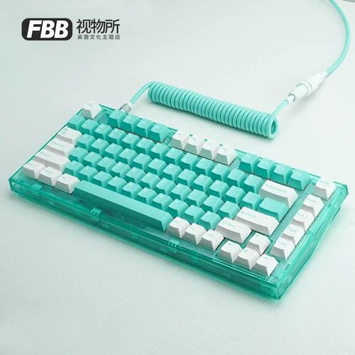 FBB Vision Gmk более тонкие вещи Tiffany Настройка кабеля данных Механические штеки клавиатуры