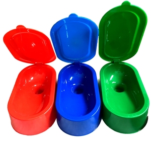 装修专用临时防臭马桶塑料蹲便器塑料蹲坑一次性大小便斗坐便蹲便