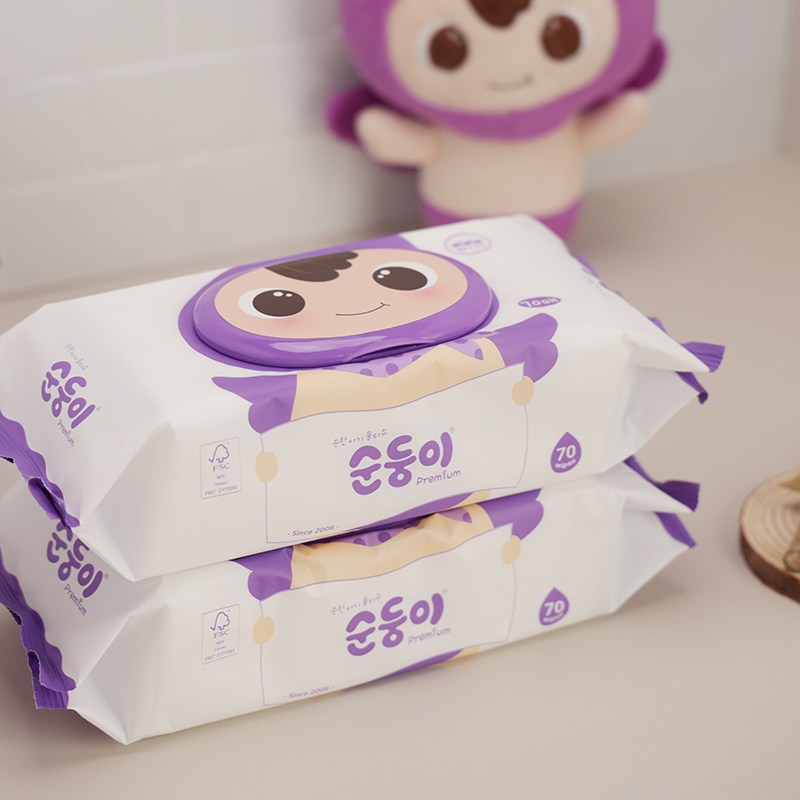 顺顺儿婴儿适用手口湿巾