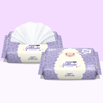 顺顺儿便携洗脸巾洁面巾加厚