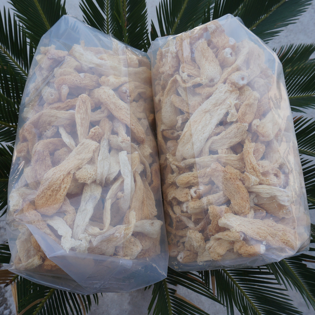 冠发 古田特产黄竹荪干货农家竹笙杆子去裙无熏硫500g 包邮