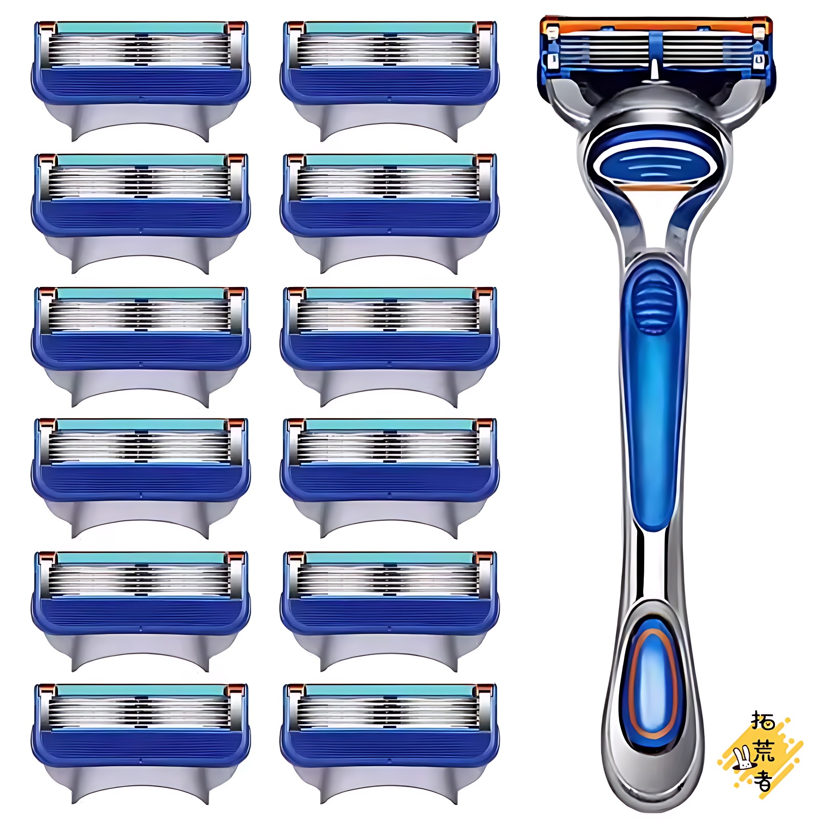 德国六层原装吉刀片利手动剃须刀