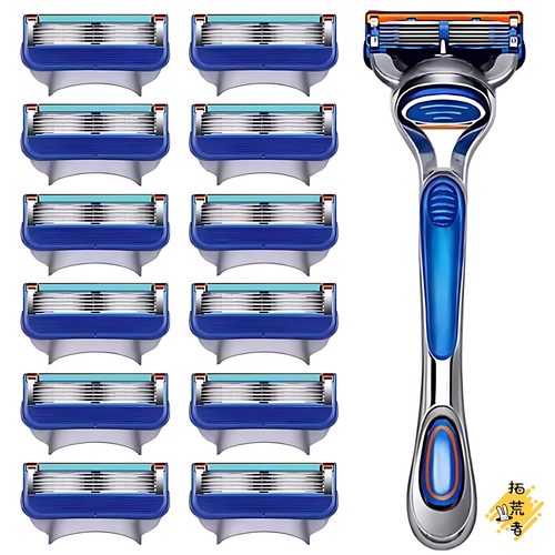 德国六层原装吉刀片利手动剃须刀