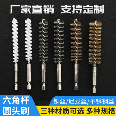 六角杆管道刷除锈打磨抛光电动