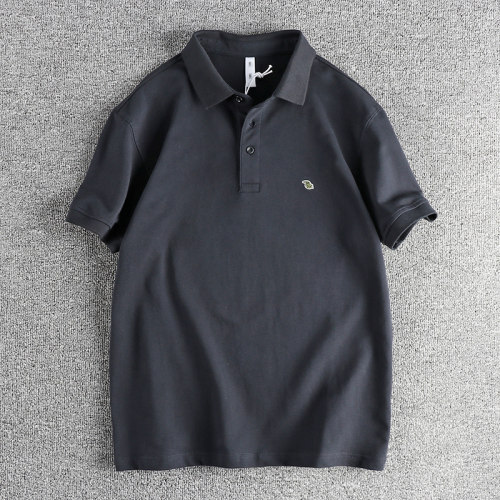 精致刺绣上班通勤短袖polo衫夏季
