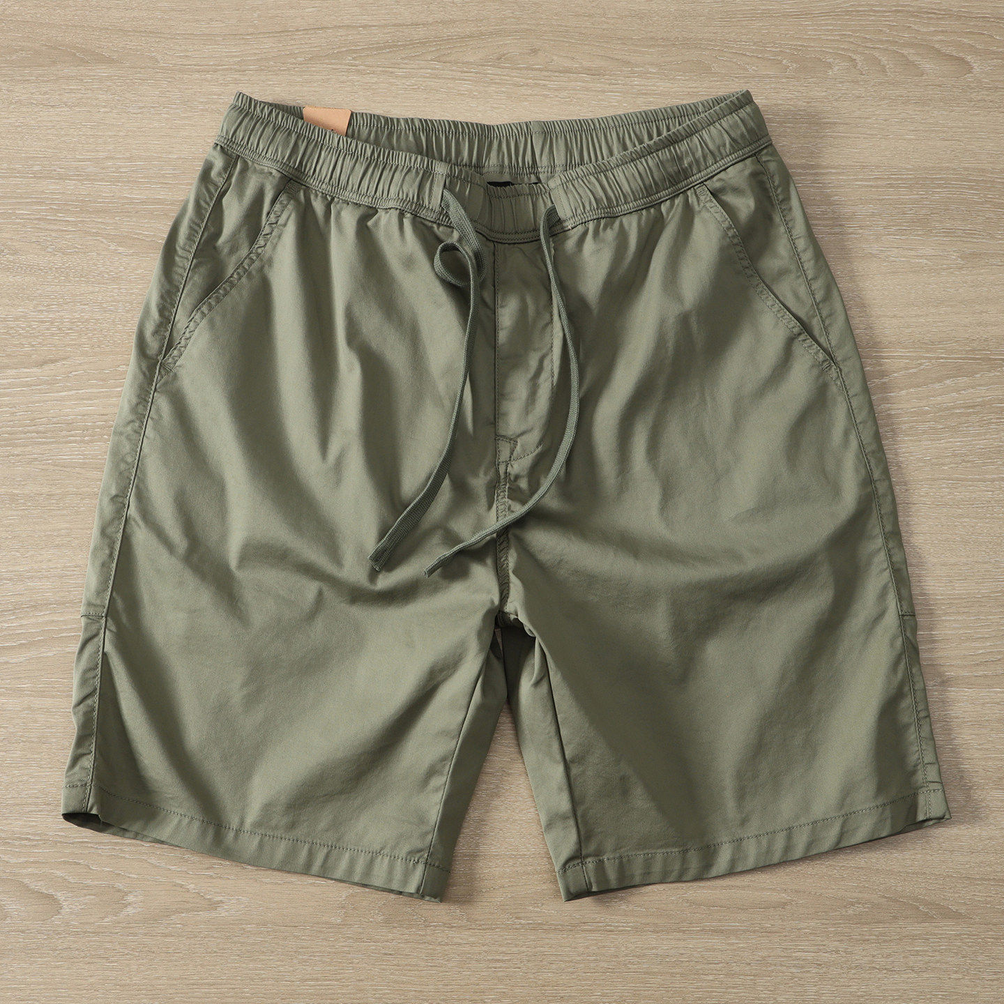 2026夏季新款轻薄透气短裤男士休闲裤速干五分裤户外运动抽绳裤子