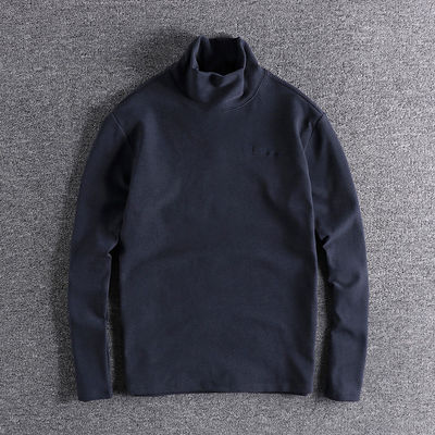 秋冬男士毛衣潮牌保暖打底衫高领