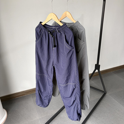 一等童品 130-180速干中大童两用春夏防蚊裤男童裤宽松休闲裤学生