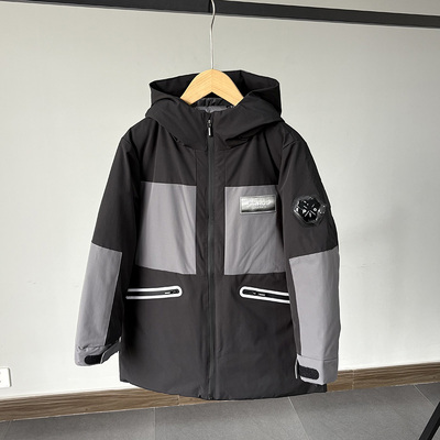 一等童品 120-170中大童羽绒服男童加厚高蓬松冬装新品保暖外套