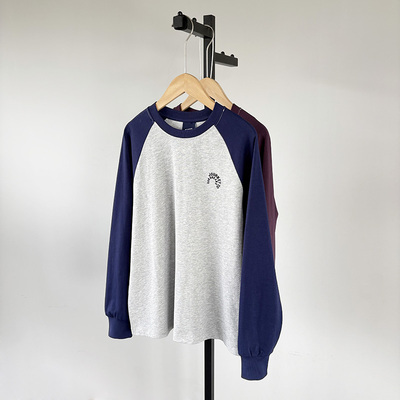 一等童品 150-190纯棉中大童 男童秋装长袖T恤初中生休闲打底衫