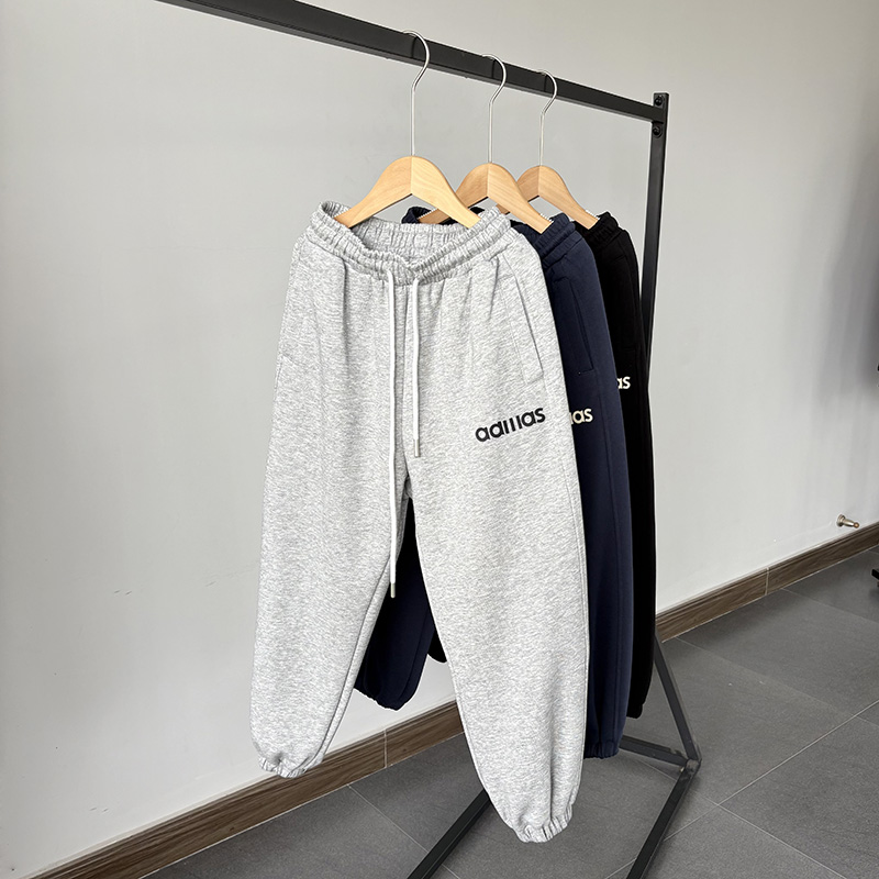 一等童品130-180秋装厚实男女生校裤卫裤中大童学生针织长运动裤