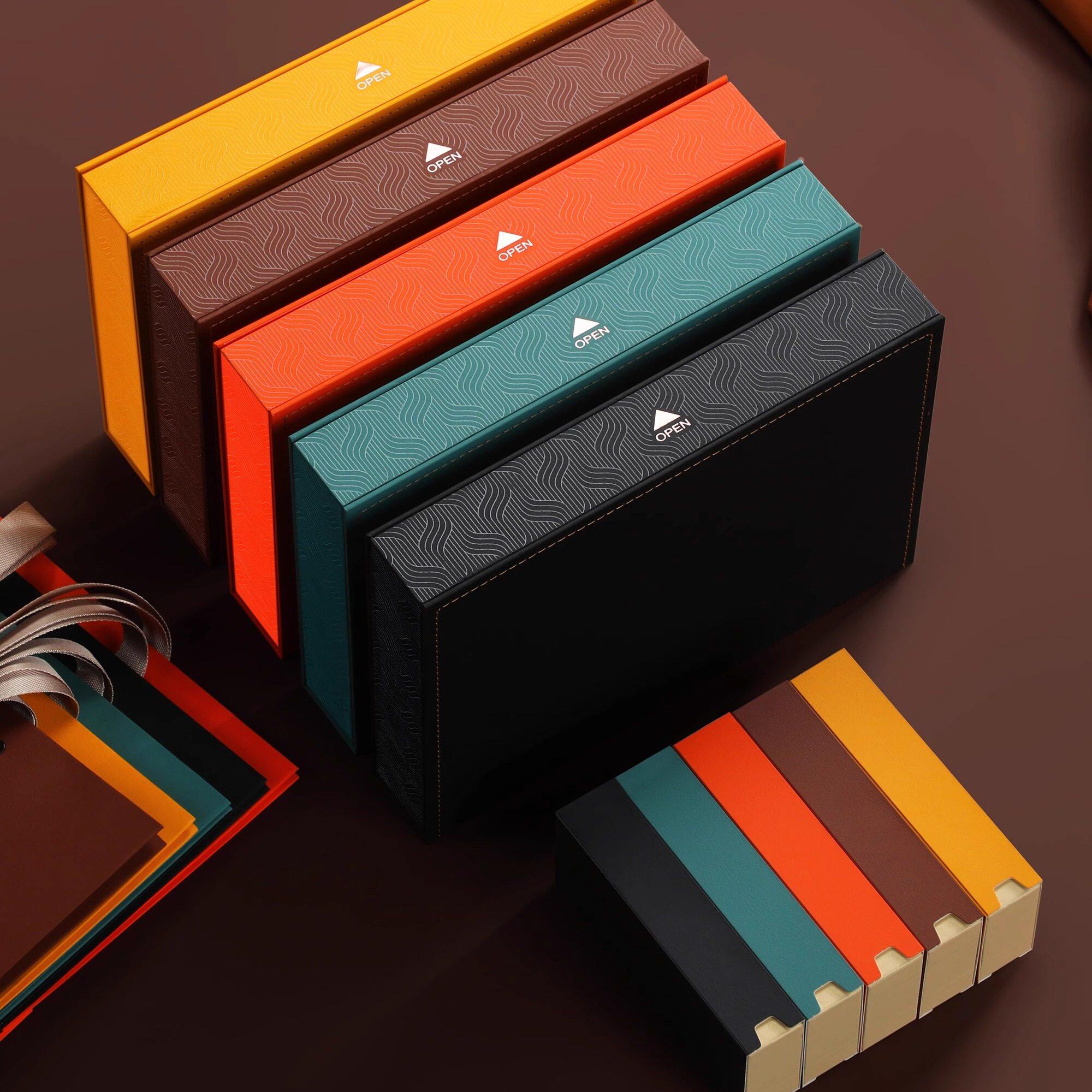 高端喜悦三小盒6长泡袋一两茶叶礼盒岩茶红茶大红袍茶包装可定制