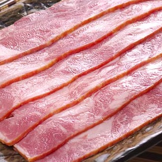 雪花肉片烧烤早餐三明治