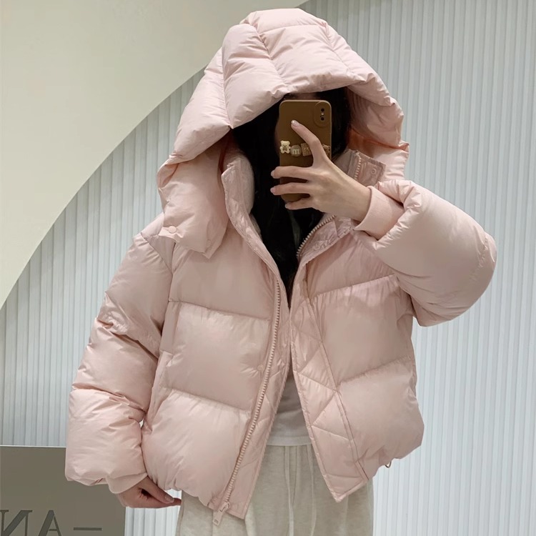 超轻泡芙小个子羽绒服女短款
