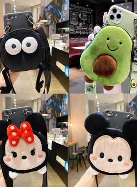 新款零钱包适用华为nova12手机壳mate60pro斜挎背带mate30/40pro带挂绳荣耀100/70/90全包镜头畅享70/60/2010