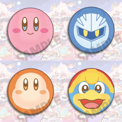 星之卡比游戏动漫吧唧徽章周边