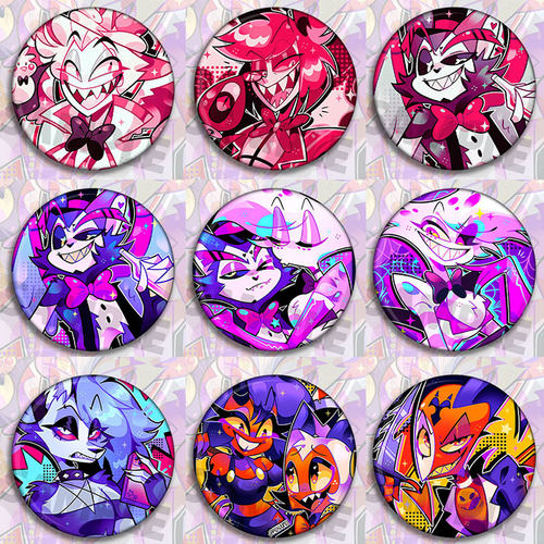 地狱客栈极恶大佬吧唧挂件徽章谷