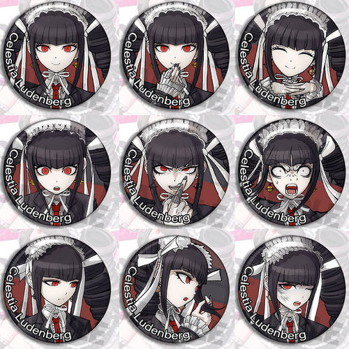 弹丸论破塞蕾丝缇雅谷徽章吧唧