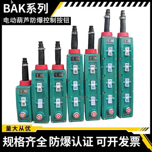 起重机行车防爆电动葫芦控制手柄操作按钮开关BAK21/31/41港迪