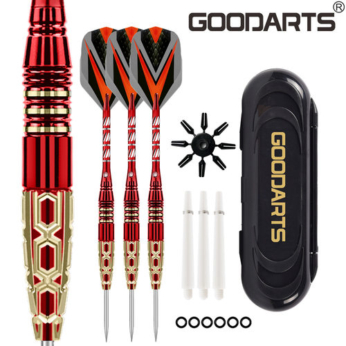 硬式飞镖针套装DARTS 精雕系列22g黄铜飞镖针发跨境飞镖盒子玩具
