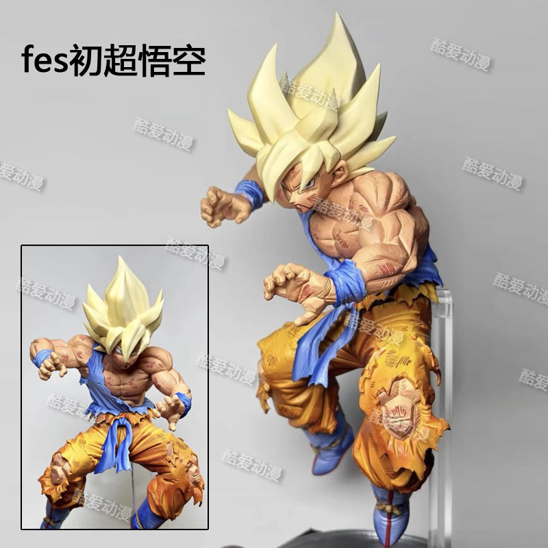 七龙珠二次元动漫周边模玩造型fes初超悟空战损手办模型摆件礼物