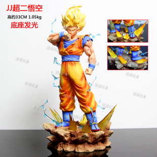 JJ厂 全涂装 无限超二悟空 豪华版1/6带场景地台手办模型摆件礼物