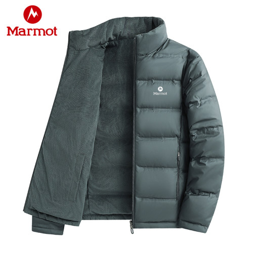 MARMOT土拨鼠双面穿防风羽绒服