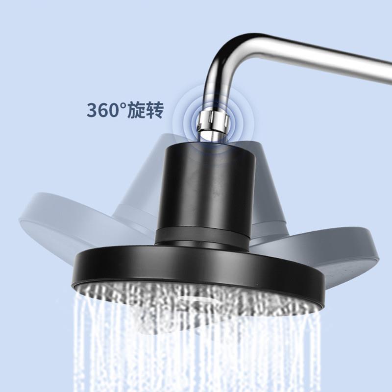 矿物过滤增压淋浴花洒喷头大花洒加压单头家用沐浴莲蓬头