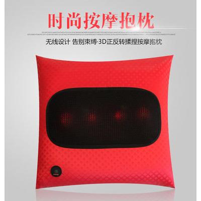 新款无线充电按摩枕颈部腰部多功能颈椎按摩器全身家用按摩靠垫