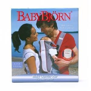 美国儿科医生推荐Baby Bjorn 3D轻便透气型婴儿背袋 白俄罗斯生产