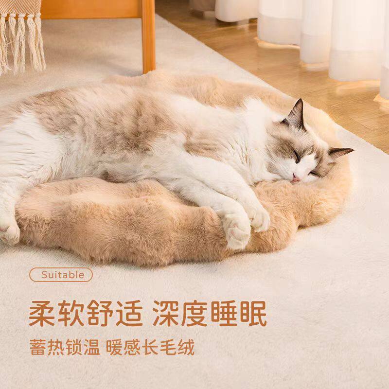 猫咪垫子椅子坐垫猫窝爬架保暖睡觉用狗窝垫太空舱宠物毛毯隔凉垫