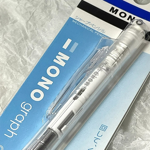 TOMBOW蜻蜓MONO磨砂透明自动铅笔