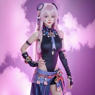茜特菈莉cos服原神纳塔cosplay游戏扮演服装女装假发配饰鞋子全套