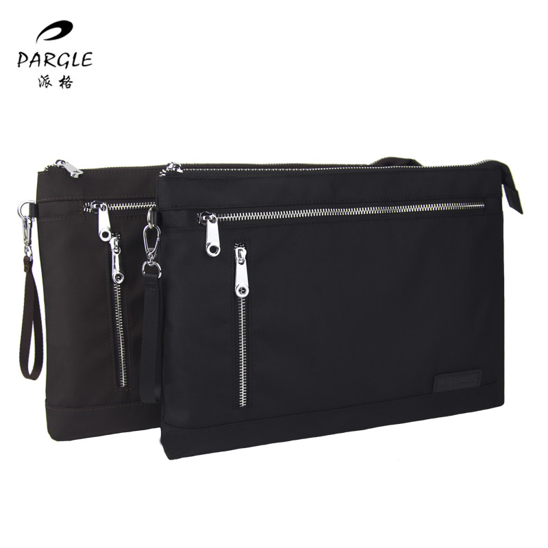 PARGLE派格男士包信封包软面休闲风男士通勤包小包包简约