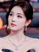 微博之夜白鹿同款 超闪锆石耳环耳坠女高级感轻奢小众设计耳饰2026