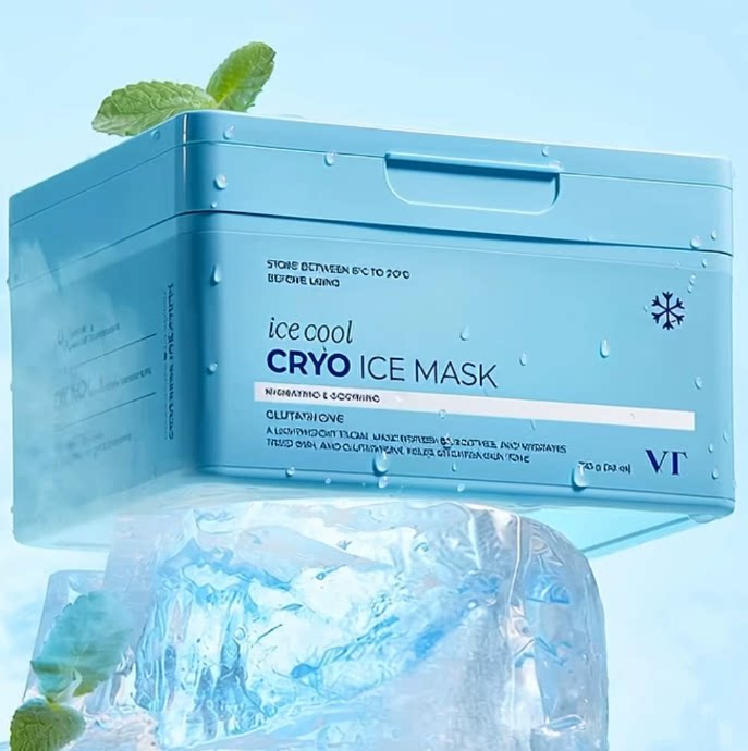韩国VT/薇缔抽取式面膜冰点降温胶原蛋白PDRN保湿修护提亮舒缓