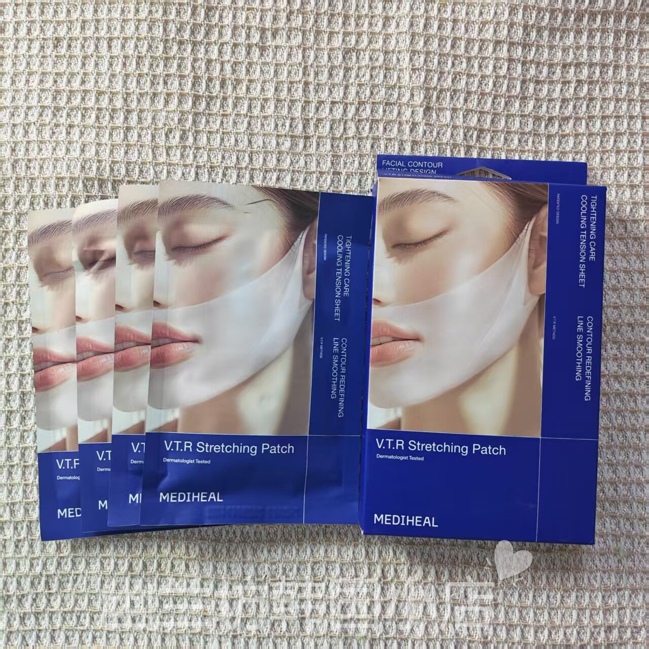 韩国MEDIHEAL/美迪惠尔V脸挂耳提拉面膜抗zhou紧致图片