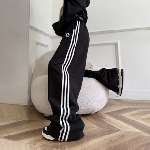 梁拌泡菜美式复古休闲百搭cleanfit卫裤宽松简约日常运动套装