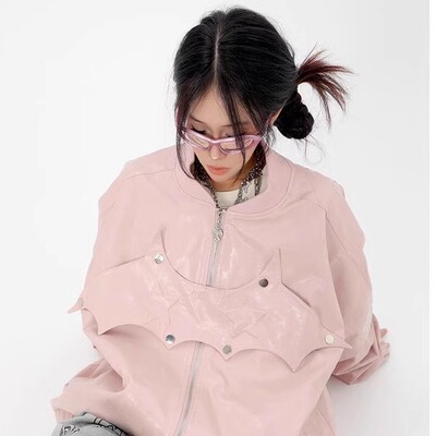 梁拌泡菜PC时尚皮外套皮外套