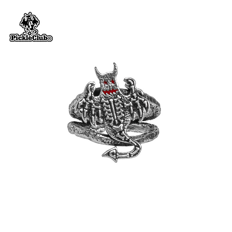 梁拌泡菜原创小众设计感定制月蚀之灵幽灵戒指男女潮美式休闲配饰,饰品/流行首饰/时尚饰品新,戒指/指环,淘宝优惠券,粉丝福利购,淘宝优惠卷