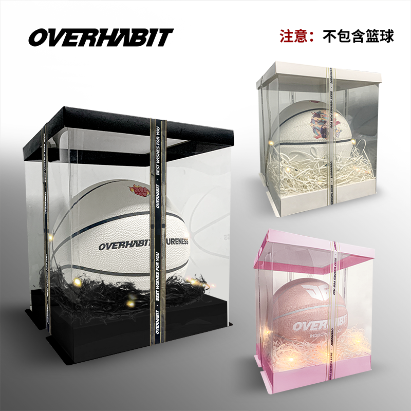 军哥篮球OVERHABIT 7号蛋糕盒七号篮球礼物生日礼盒送男生系列 运动/瑜伽/健身/球迷用品 更多篮球用品 原图主图