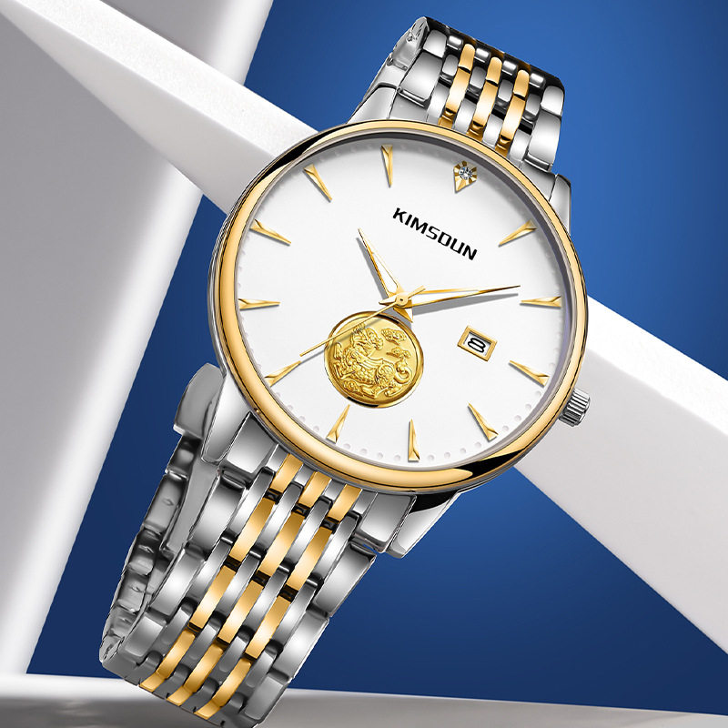金诗顿/kimsdun貔貅高档腕表商务男表夜光防水全自动机械手表男士
